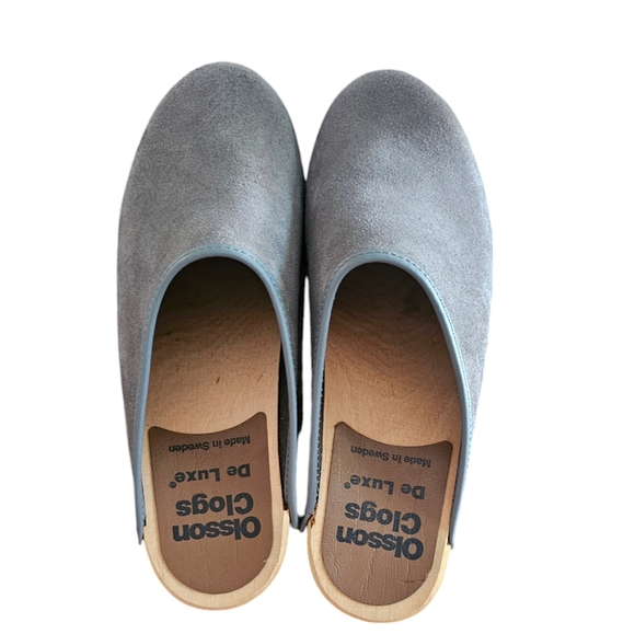 Gray Comfort Mules with Sleek Design - Picture 5 of 5